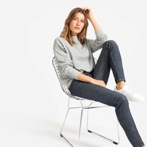 Everlane - High-Rise Skinny Jean in Dark Indigo, size 27 regular